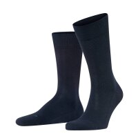 FALKE Mens Socks - Sensitive London, Stockings, Uni, Cotton mix Dark navy 8.5-11 UK