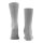 FALKE Mens Socks - Sensitive London, Stockings, Uni, Cotton mix Light Gray 5.5-8 UK