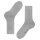 FALKE Mens Socks - Sensitive London, Stockings, Uni, Cotton mix Light Gray 5.5-8 UK