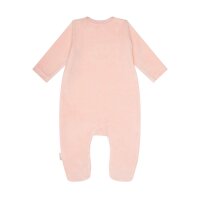 Steiff Baby Strampler - Body, Baumwolle, Bär, Logo, Druckknöpfe, langarm, einfarbig Rosa 50