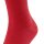 FALKE Men Socks - Airport, short Socks, Leisure and Business Socks, plain Colours Red (Scarlet) 45-46 (UK 10-11)