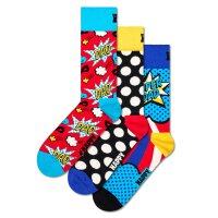 Happy Socks Mens Socks, 3 Pack - Fathers Day, Gift Box, Mixed Colours Fathers Day 2 41-46 (UK 7,5-11,5)
