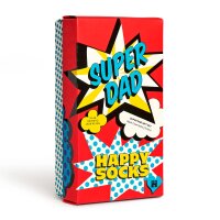 Happy Socks Mens Socks, 3 Pack - Fathers Day, Gift Box, Mixed Colours Fathers Day 2 41-46 (UK 7,5-11,5)