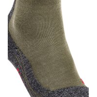 FALKE Men’s Trekking Socks – TK2 Explore, Medium Cushioning, Merino Wool Blend Olive green 46-48 (11-12.5 UK)