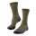 FALKE Herren Socken - Trekking Socken TK2, Polsterung, Merino-Wollmix Olivgrün 46-48