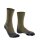 FALKE Men’s Trekking Socks – TK2 Explore, Medium Cushioning, Merino Wool Blend Olive green 46-48 (11-12.5 UK)