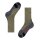 FALKE Men’s Trekking Socks – TK2 Explore, Medium Cushioning, Merino Wool Blend Olive green 46-48 (11-12.5 UK)