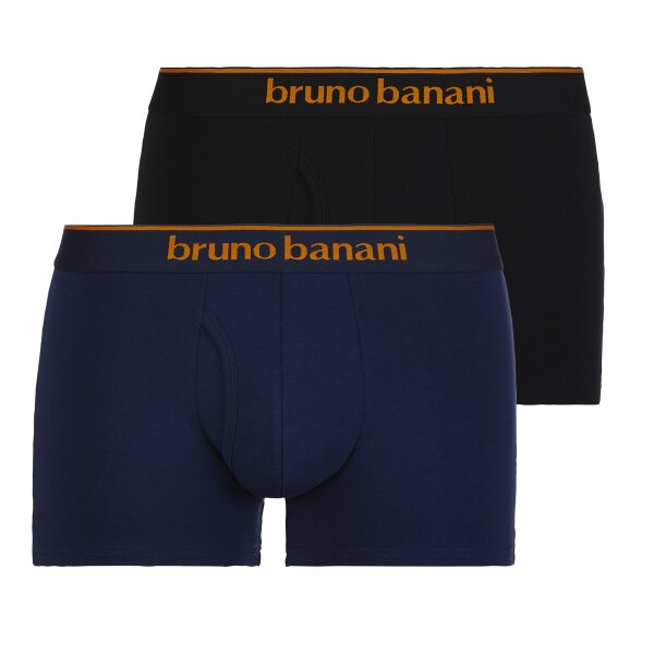 Bruno Banani Herren Boxershorts, 2er Pack - Quick Access, Unterhose, einfarbig, Baumwolle