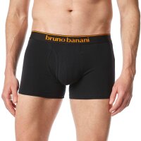 Bruno Banani Herren Boxershorts, 2er Pack - Quick Access, Unterhose, einfarbig, Baumwolle Schwarz S
