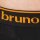 Bruno Banani Mens Boxer Shorts, 2-pack - Quick Access, underpants, solid color, cotton Black S (Small)