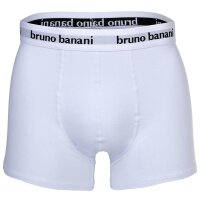 Bruno Banani Mens Boxer Shorts 4 Pack - Every Day, Cotton Black / gray / white / blue M
