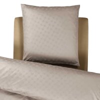 JOOP! 2-Piece Bed Linen - Cornflower, Maco Satin, Cotton Light Brown 155x220cm