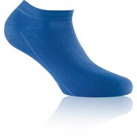 Rohner Unisex Sneaker Socks, 3 Pack - Invisible Sneakers, Basic Blue Mix 43-46 (8.5-11 UK)