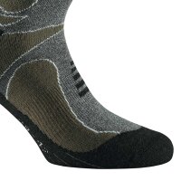 Rohner Unisex Trekking Socks, Pack of 2 - Basic Outdoor Socks, sports socks. Khaki 35-38 (2.5-5 UK)