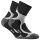 Rohner Unisex Running Quarter Socks, Pack of 2 - Basic Outdoor Socks, sports socks. Grey 35-38 (2.5-5 UK)