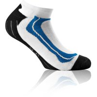 Rohner Unisex Sneaker Sports Socks, 3 pack - Sport, cotton White/Blue 35-38 (2.5-5 UK)