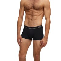 BOSS Mens Trunks, 5 Pack - 5P Essential, Boxer Shorts, Cotton Stretch, Logo Black/White/Blue 2XL (XX-Large)