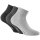 Rohner Basic Unisex Quarter Socks, 3 Pack - Sneaker Plus, Cotton