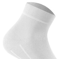 Rohner Basic Unisex Quarter Socks, 3 Pack - Sneaker Plus, Cotton White 35-38 (2.5-5 UK)
