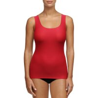 Chantelle Damen Top - Unterhemd, SoftStretch, nahtlos, Einheitsgröße 34-44 Rot One Size