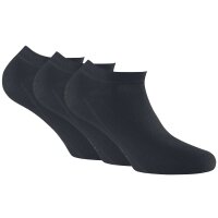 Rohner Unisex Sneaker Socken, 3er Pack - Bambus, Basic