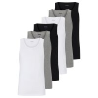 BOSS Mens Tank Top, 3-pack - 3P Classic, vest, no sleeves, round neck, cotton
