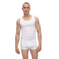 BOSS Herren Tank Top, 6er Pack - Classic, Unterhemd, ohne Arm, Rundhals, Cotton Weiß S