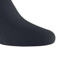 Rohner Basic Unisex Sneaker Socken, 3er Pack - Bambus Schwarz 35-38