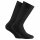Rohner Basic Unisex Socken, 2er Pack - Bambus, Kurzsocken Schwarz 35-38