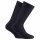 Rohner Basic Unisex Socken, 2er Pack - Bambus, Kurzsocken Marine 39-42