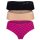 DKNY Damen Hipster, 3er Pack - Panty, Stretch