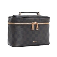 JOOP! Damen Kosmetiktasche - Cortina Piazza Flora Washbag mhz, 17x24x13cm (HxBxT) Braun/Schwarz