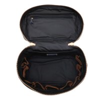 JOOP! Damen Kosmetiktasche - Cortina Piazza Flora Washbag mhz, 17x24x13cm (HxBxT) Braun/Schwarz