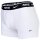 NIKE Herren Boxer Shorts, 3er Pack - Trunks, Logobund, Cotton Stretch Weiß L
