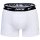 NIKE Mens Boxer Shorts, Pack of 3 - Trunks, Logo Waistband, Cotton Stretch White L (Large)