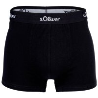 s.Oliver Mens Boxer Briefs, 3 Pack - Boxer Brief, Cotton Stretch Black XXL (XX-Large)