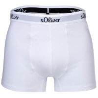s.Oliver Mens Boxer Briefs, 3 Pack - Boxer Brief, Cotton Stretch Red/Navy/White XXL (XX-Large)