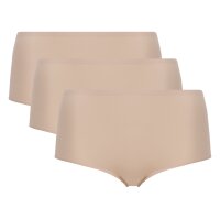 Chantelle Damen Taillen-Slip, 3er Pack - SoftStretch, nahtlos, unsichtbar, Einheitsgröße 36-44 Beige One Size