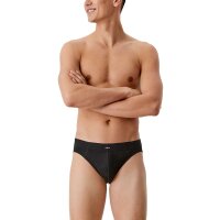 s.Oliver Herren Slips, 7er Pack - Slipdose, Baumwolle, einfarbig Schwarz S