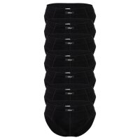 s.Oliver Herren Slips, 7er Pack - Slipdose, Baumwolle, einfarbig Schwarz M