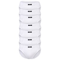 s.Oliver Mens Briefs, 7-pack - Slipbox, cotton, solid color White M (Medium)