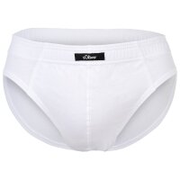 s.Oliver Herren Slips, 7er Pack - Slipdose, Baumwolle, einfarbig Weiß L