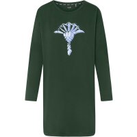 JOOP! Ladies Nightdress - Nightwear, Cotton, Rudhals, Cornflower, Plain, long