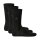 TOM TAILOR 3-Pack Men´s Socks - Basic, unicoloured Black 39-42 (UK 5,5-8)