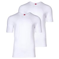 s.Oliver mens t-shirt, 2-pack - basic, round neck, solid color