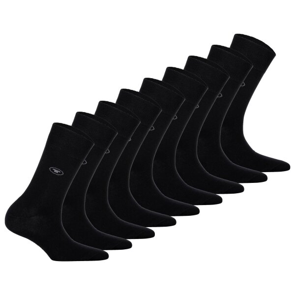 TOM TAILOR 9er Pack Damen Socken - Basic, einfarbig Dunkelgrau 35-38