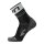 UYN Womens Running Socks - One Short Socks, Sneaker Socks, Polyamide, Logo Black/White 35-36