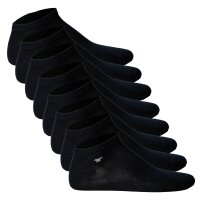 TOM TAILOR 4-Pack Unisex Socks - Basic, Sneaker Socks, unicoloured Navy 35-38