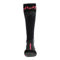 UYN womens ski socks - One Merino Socks, merino wool, logo Black 41-42