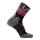 UYN Womens Trekking Socks - 2IN Merino Socks, Hiking Socks, Merino, Logo Gray/Pink 35-36